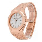 audemars-piguet-rose-gold-royal-oak-self-winding-white-left-replica