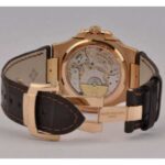 Patek Philippe Nautilus Gold Leather Replica - Image 4