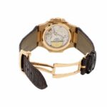 Patek Philippe Nautilus Gold Leather Replica - Image 5