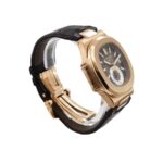Patek Philippe Nautilus Gold Leather Replica - Image 3
