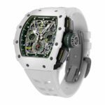 richard-mille-le-mans-classic-white-atz-ceramic-chronograph-rm11-03-left-replica