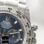 Daytona White Gold Blue Dial Replica - Image 5