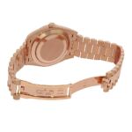 Rolex Day Date 228235 Rose Gold Chocolate Roman Dial Replica - Image 5