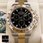 Daytona 116520 Gold Steel Black Replica - Image 3