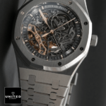 Audemars Piguet Royal Oak Double Balance Wheel Openworked 15407ST Replica - Image 7