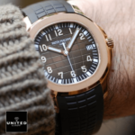 Patek Philippe Gold Brown Strap Replica - Image 7