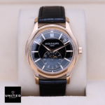 Patek Leather Black 5205R-010 Replica - Image 6