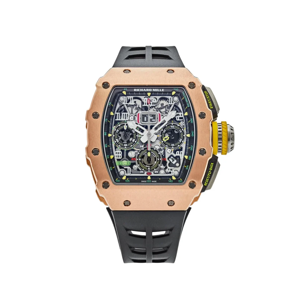 RM Rose Gold Flyback Replica - Image 1