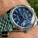 Rolex Datejust Steel Automatic 126234 Blue Dial Jubilee Replica - Image 3