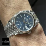 Rolex Datejust Steel Automatic 126234 Blue Dial Jubilee Replica - Image 7