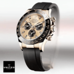 Rolex Daytona Cosmograph 116518LN Gold Dial Replica - Image 8