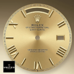 Rolex Day-Date II 228238-0007 KW Yellow Gold Champagne Dial Replica - Image 8