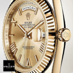 Rolex Day-Date II 228238-0007 KW Yellow Gold Champagne Dial Replica - Image 11