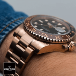 Rolex GMT-Master II 126715CHNR-0001 Rose Gold Automatic Black Dial Oyster Replica - Image 11