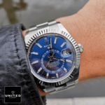Rolex Sky-Dweller Blue Dial Stainless Steel 326934-0003 Oyster Replica - Image 7