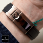 Rolex Yacht-Master 40 116655 SATS Rose Gold Automatic Rubber Black Dial Replica - Image 9