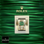 Rolex Cosmograph Daytona Oyster Yellow Gold Green Dial 116508-0013 Replica - Image 9