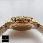 Rolex Cosmograph Daytona Oyster Yellow Gold Green Dial 116508-0013 Replica - Image 6