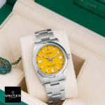 Rolex Oyster Perpetual Orange Dial 124300-0004 Replica - Image 6