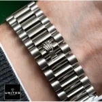 Rolex Day Date Ice Blue Grooved Replica - Image 3